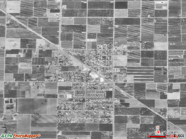 Ivanhoe satellite photo by USGS 