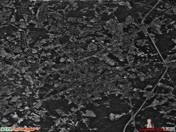 Rock Hill satellite photo by USGS 