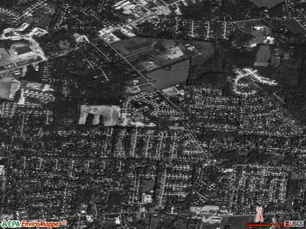 Mount Repose satellite photo by USGS 
