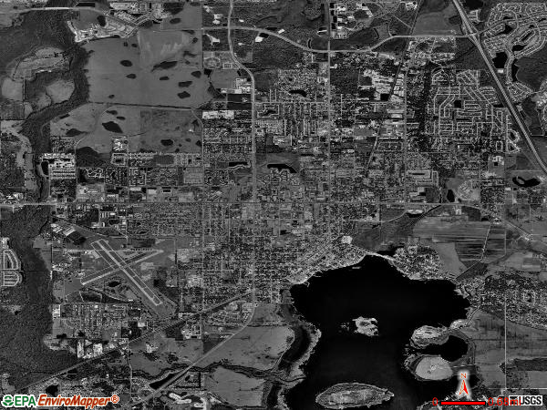 Kissimmee satellite photo by USGS 