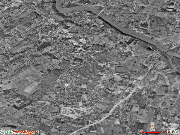 Spurgeon satellite photo by USGS 