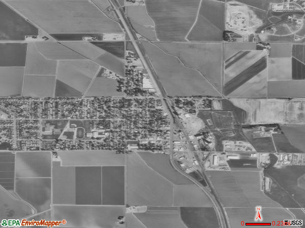 Eaton satellite photo by USGS 