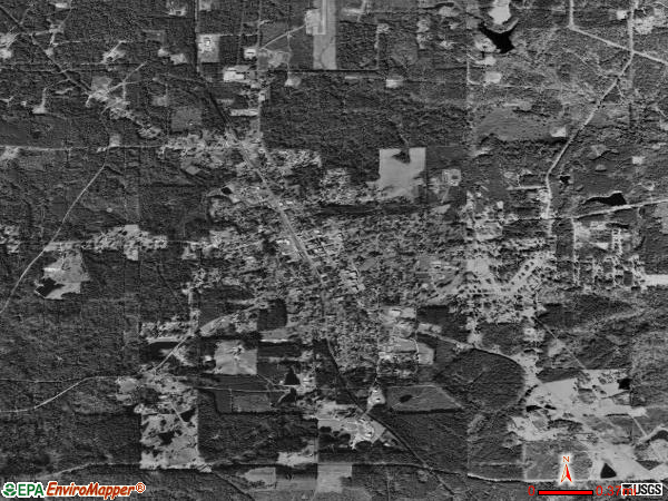 Haynesville satellite photo by USGS 