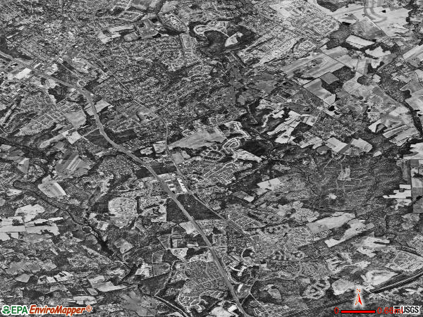 Bel Air South satellite photo by USGS 