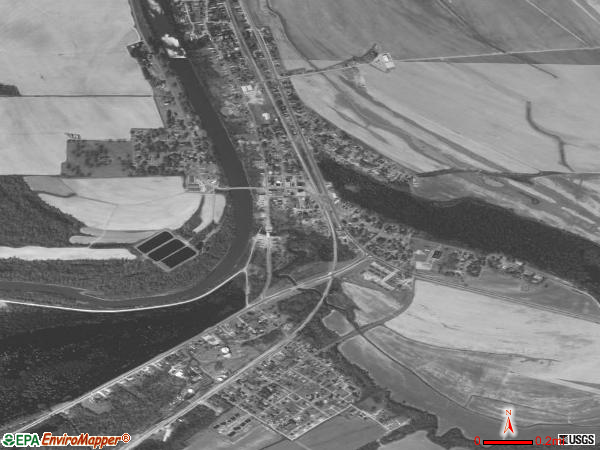 Tchula satellite photo by USGS 