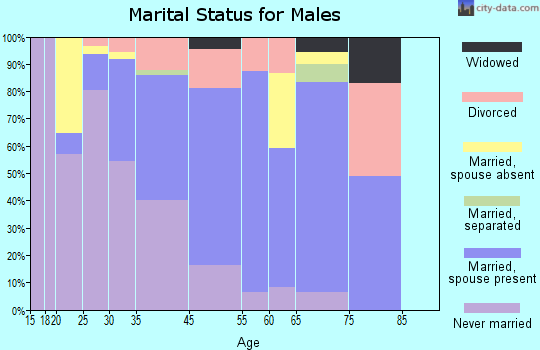 Nantucket marital status for males