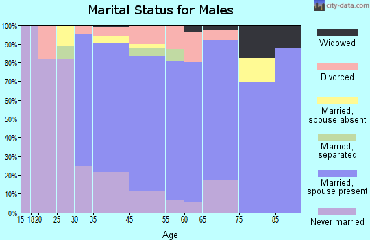 Scituate marital status for males