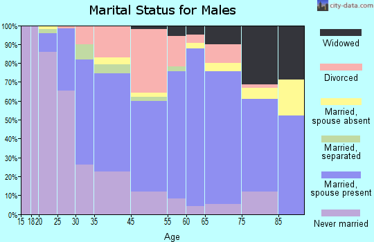 Webster marital status for males