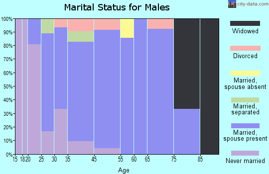Britton marital status for males