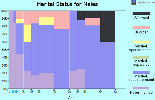 Fairgrove marital status for males