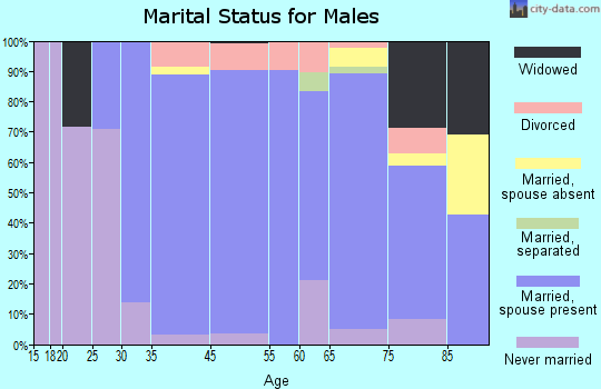 Frankenmuth marital status for males
