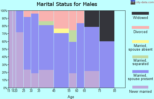 Morrice marital status for males