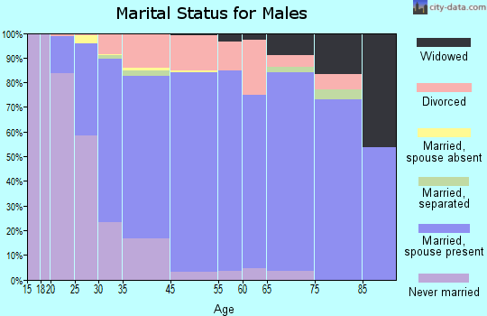 Northview marital status for males
