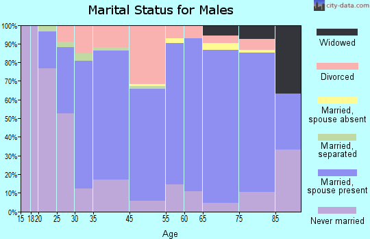 Norway marital status for males