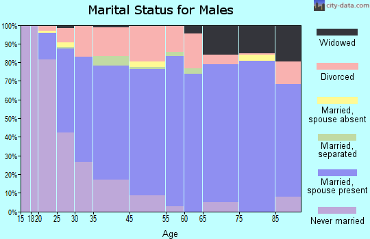 Owosso marital status for males