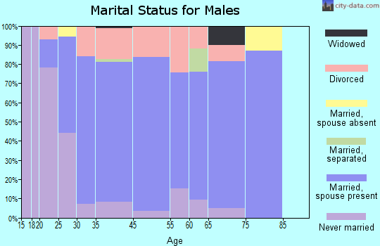 Oxford marital status for males