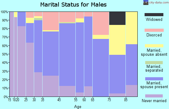 Petoskey marital status for males