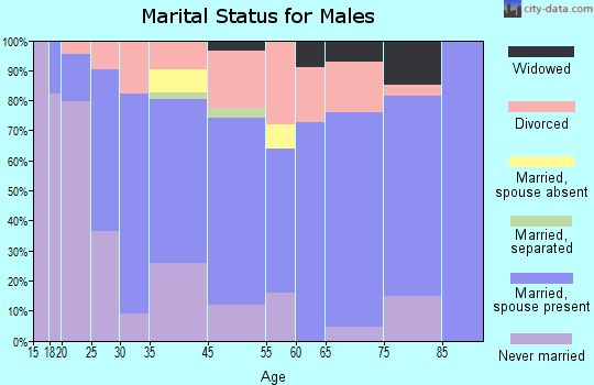 Pinconning marital status for males