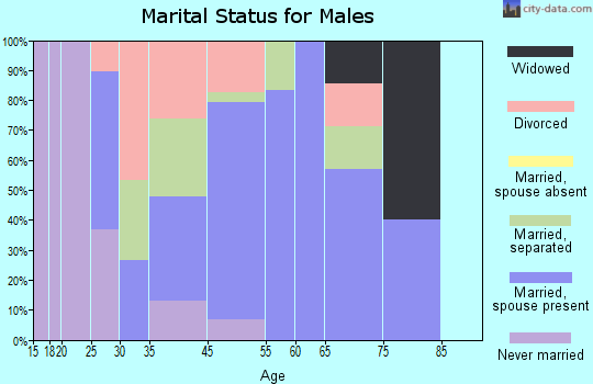 Rothbury marital status for males