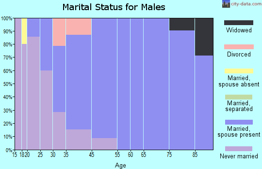 Amboy marital status for males