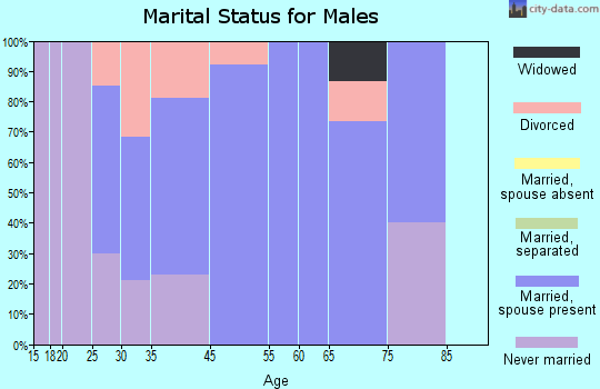 Badger marital status for males