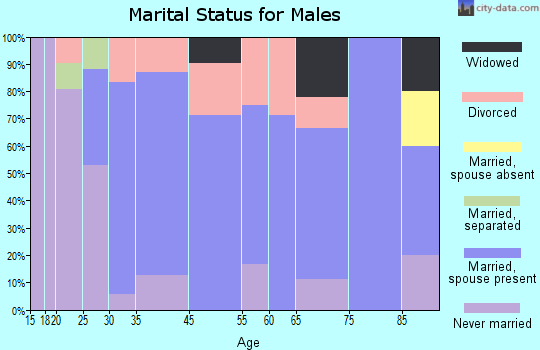 Barnum marital status for males