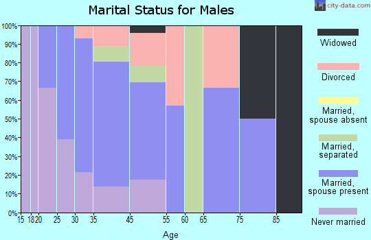 Bethel marital status for males