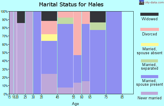 Winkelman marital status for males