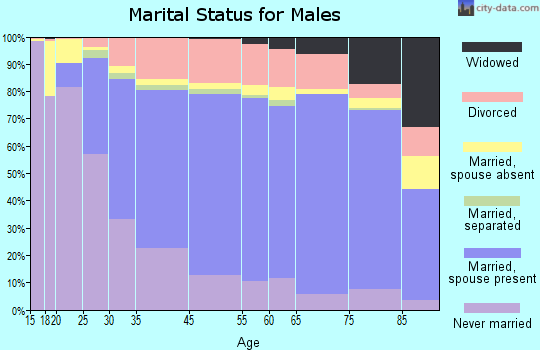 Duluth marital status for males