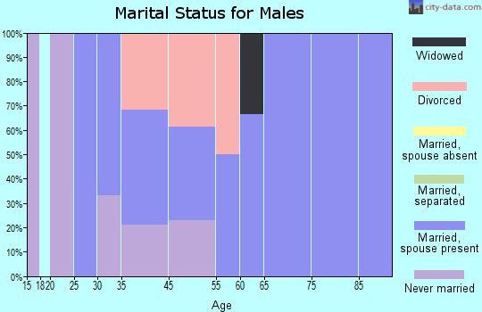 Elizabeth marital status for males