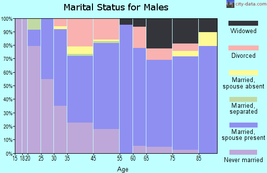 Grand Rapids marital status for males