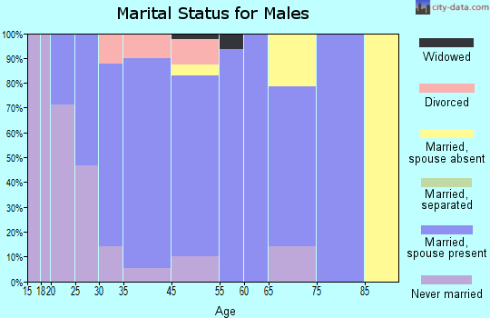 Hanover marital status for males
