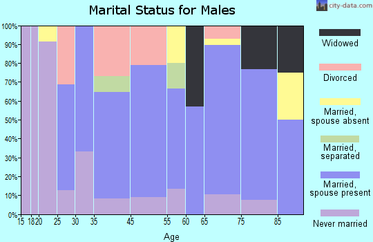Henning marital status for males