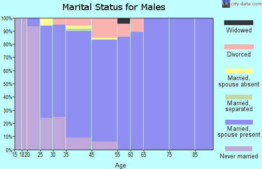 Hugo marital status for males