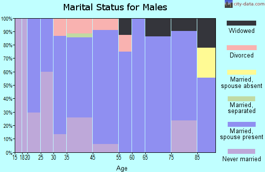 Jasper marital status for males