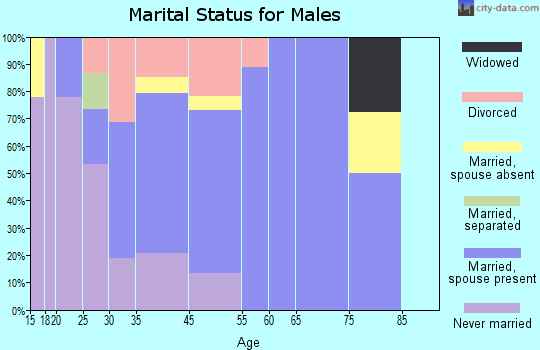 Kasota marital status for males