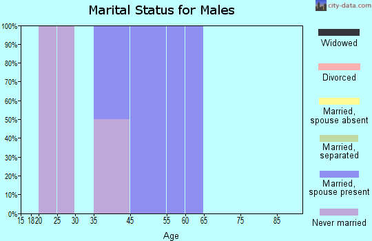 Kenneth marital status for males