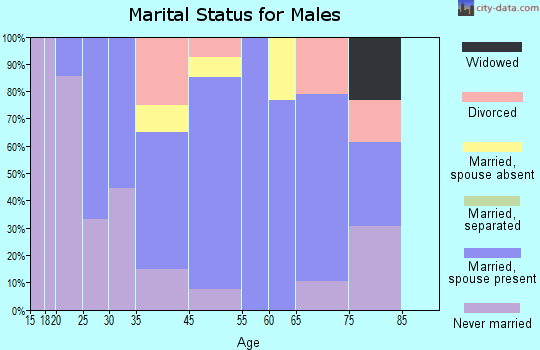 Lancaster marital status for males