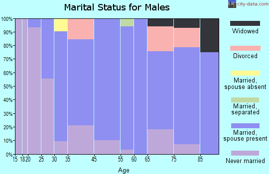 Lanesboro marital status for males