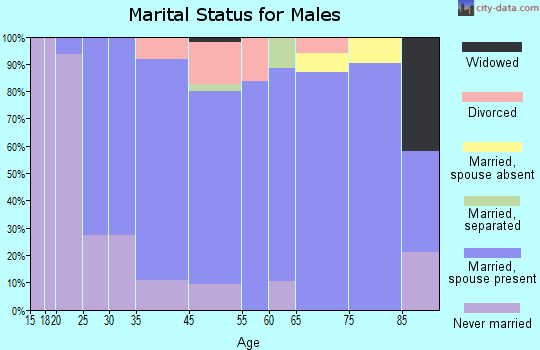 Lindstrom marital status for males