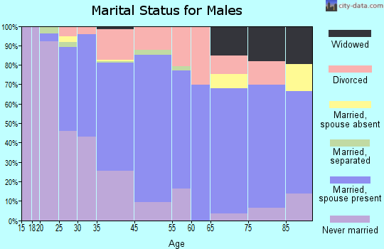 Little Canada marital status for males