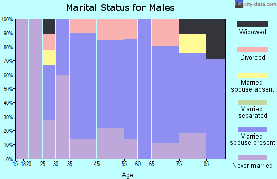 Mabel marital status for males