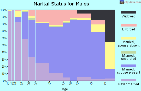 New Hope marital status for males