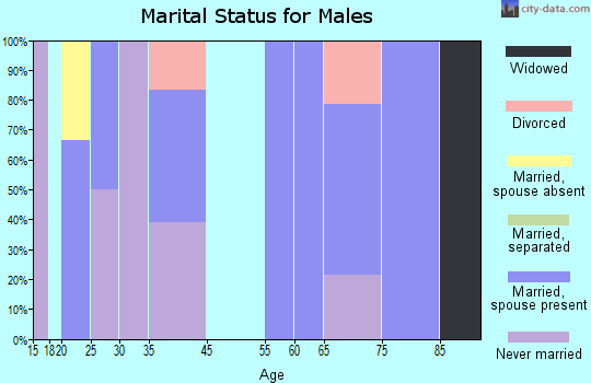 Ogema marital status for males