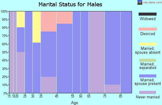 Oslo marital status for males