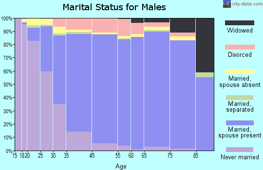 Plymouth marital status for males