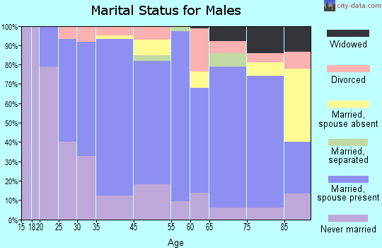 Wabasha marital status for males