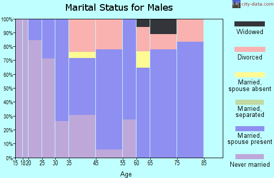 Willernie marital status for males