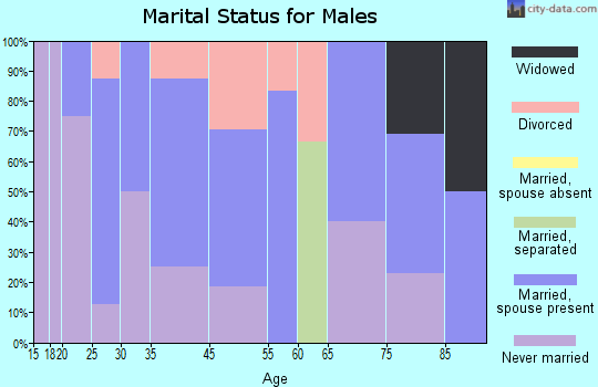 Wilmont marital status for males