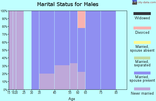 Winton marital status for males